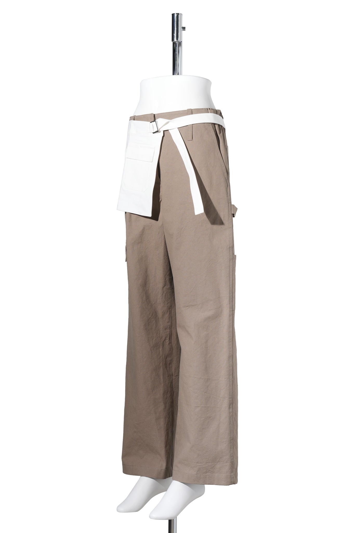 POCKET APRON / WHITE