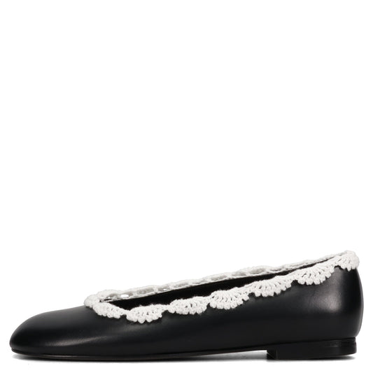 CROCHET LACE FLATS / MIX