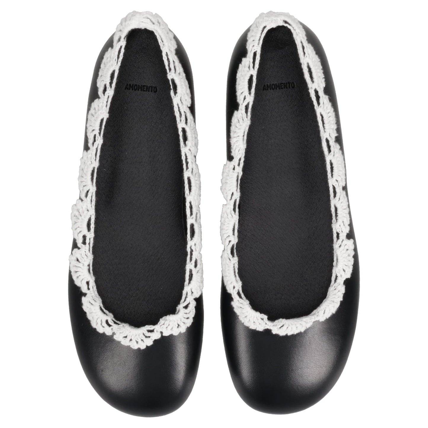 CROCHET LACE FLATS / MIX