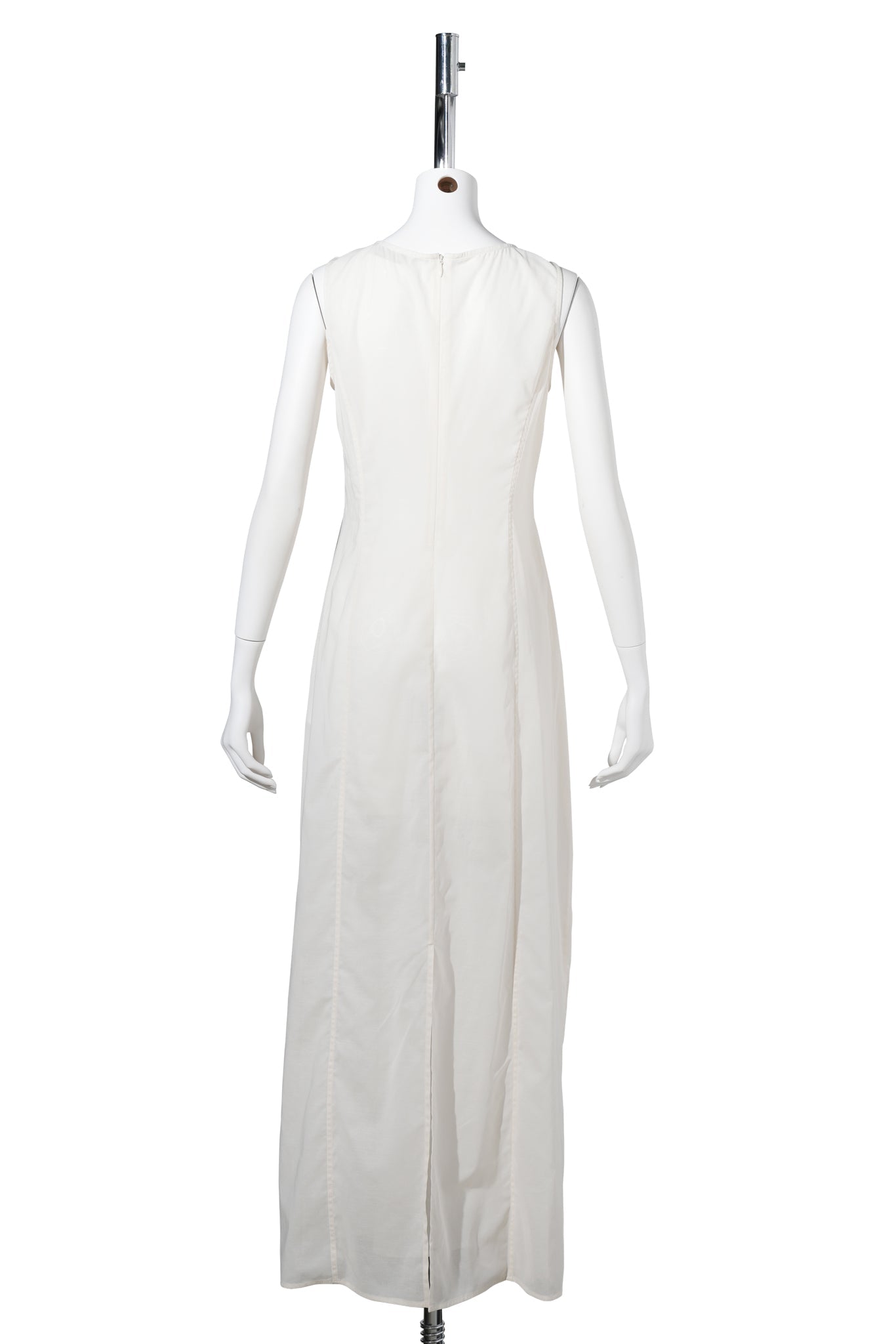 PINTUCK DRESS / IVORY