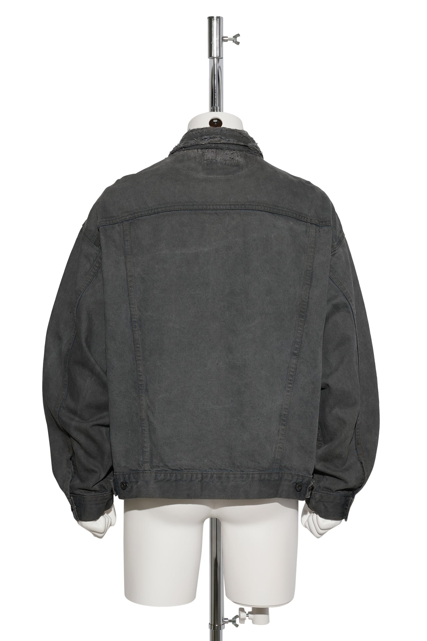 RESTORE DENIM JACKET / GREY OIL