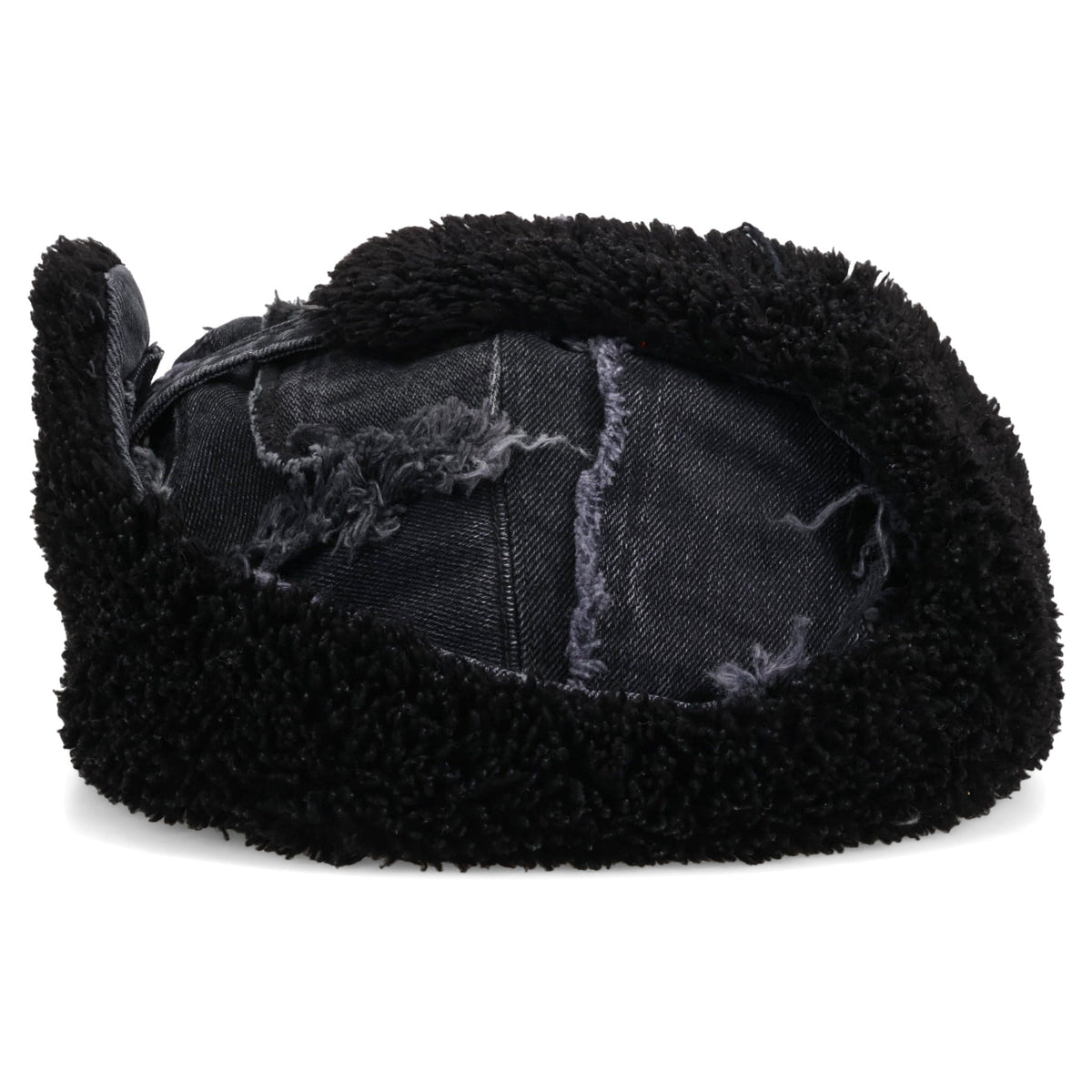 SCRAP BOMBER HAT / BLACK