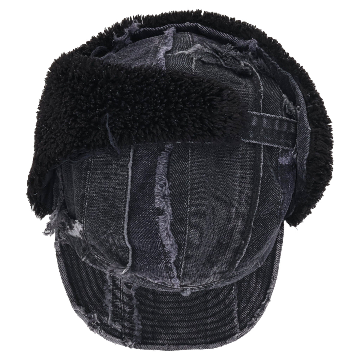 SCRAP BOMBER HAT / BLACK