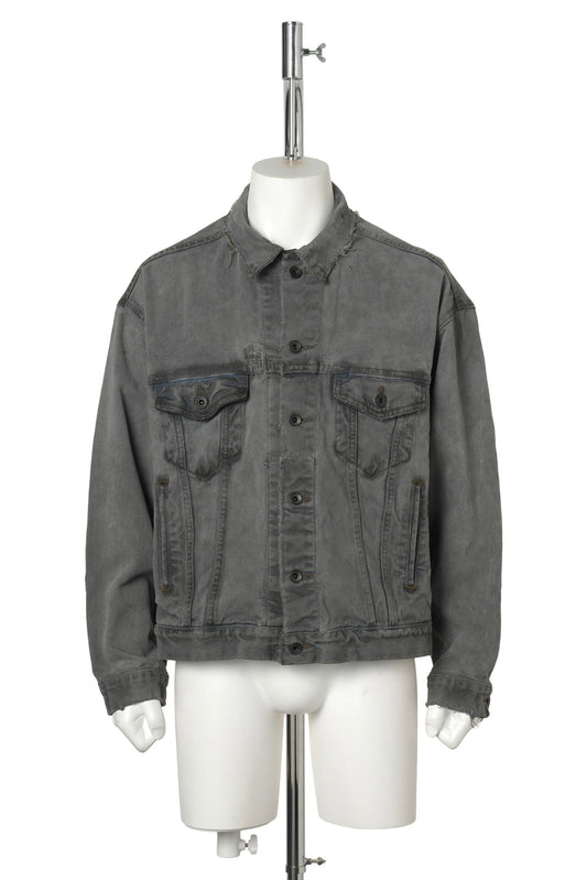 RESTORE / DENIM JACKET LESS DEFECT / RESTORATION / CHARCOAL