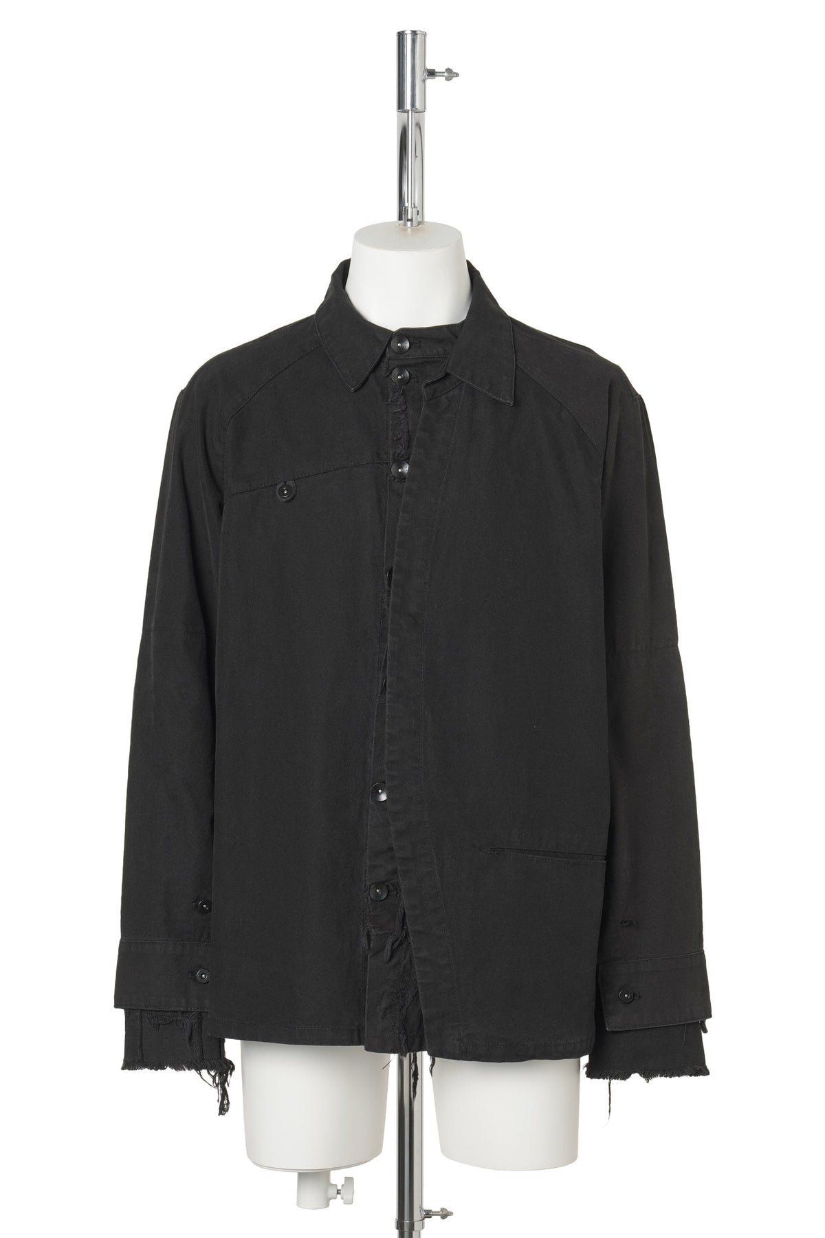 REGIONAL SCRAP / OVERLAY JACKET / BLACK