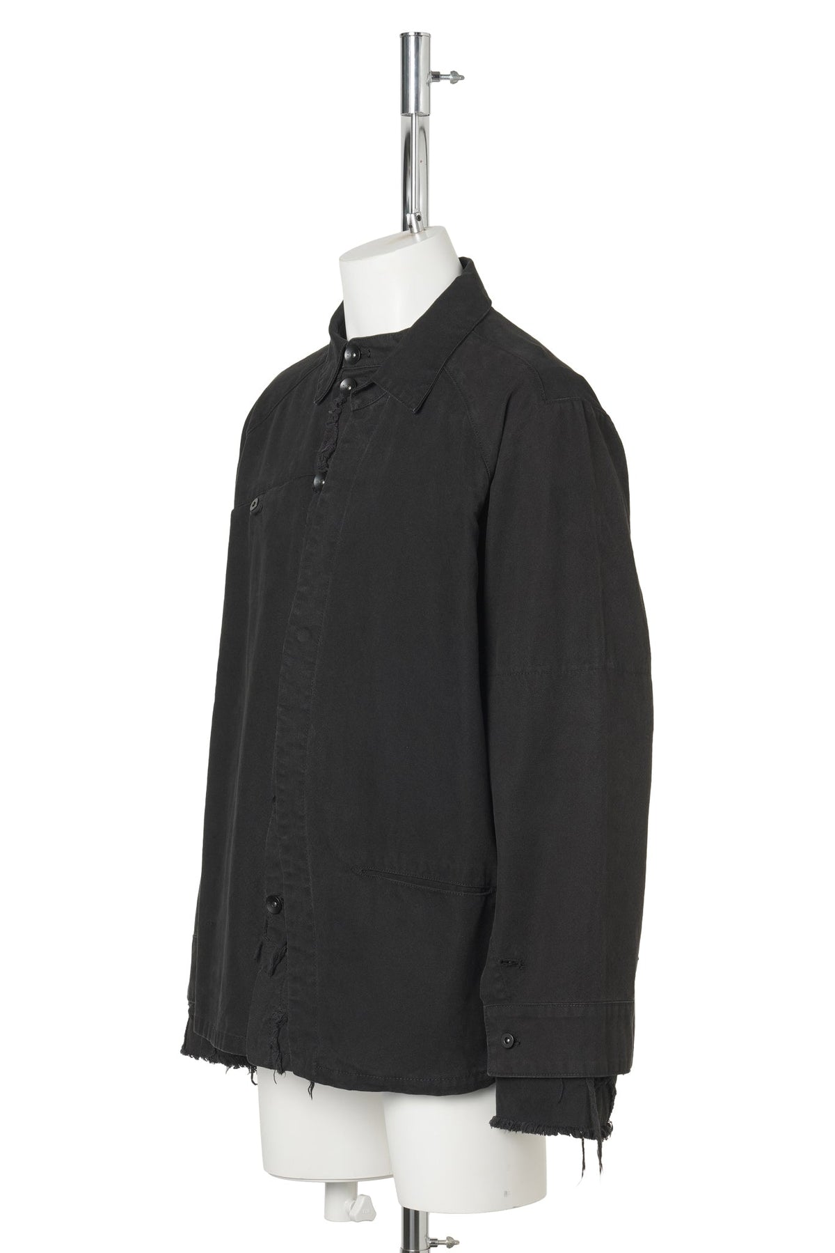 REGIONAL SCRAP / OVERLAY JACKET / BLACK