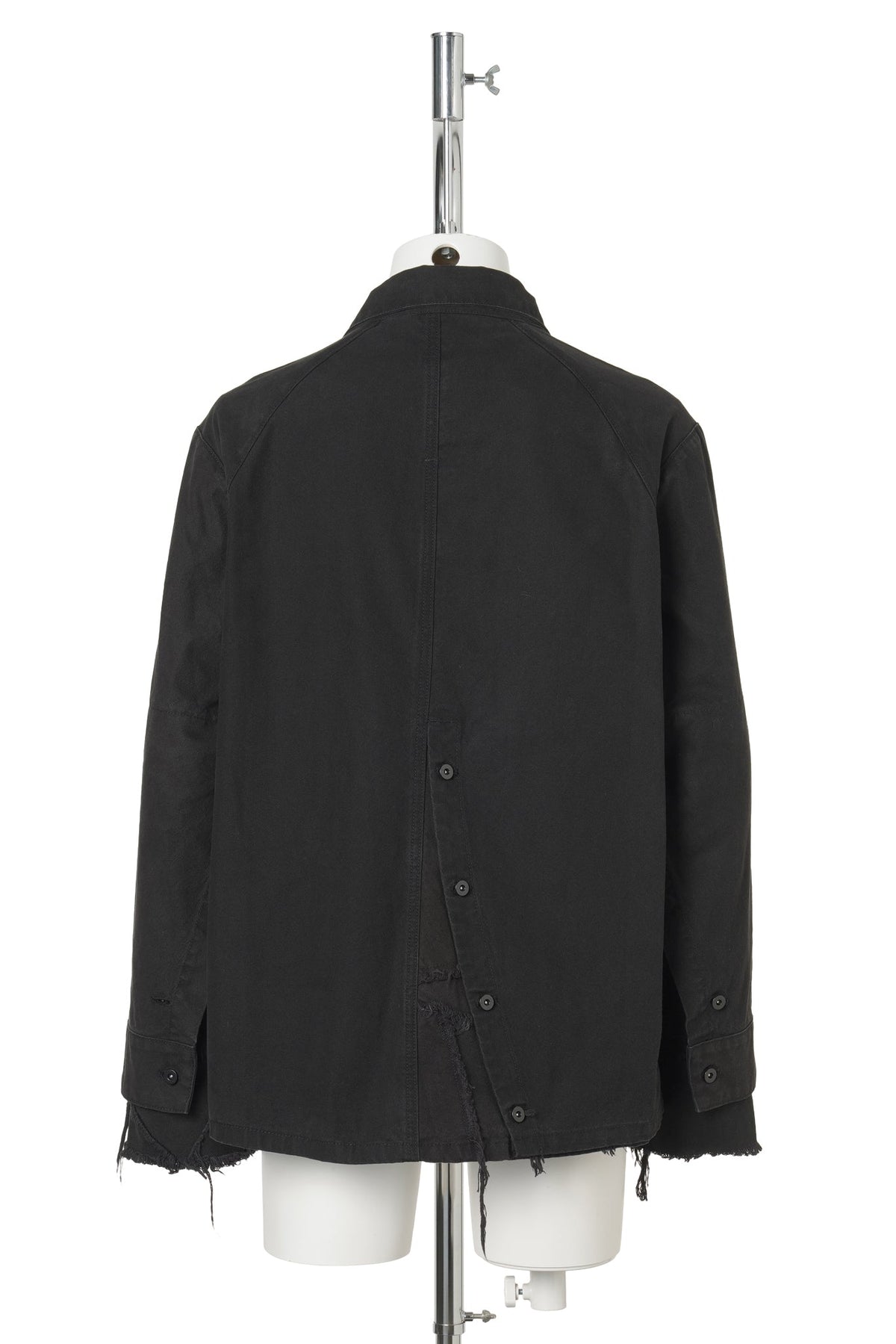 REGIONAL SCRAP / OVERLAY JACKET / BLACK