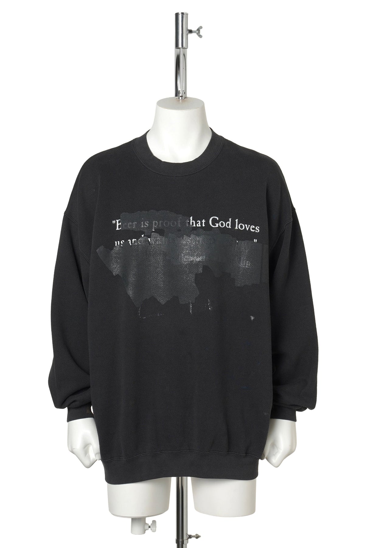 BUFFING / SWATSHIRT / BLACK