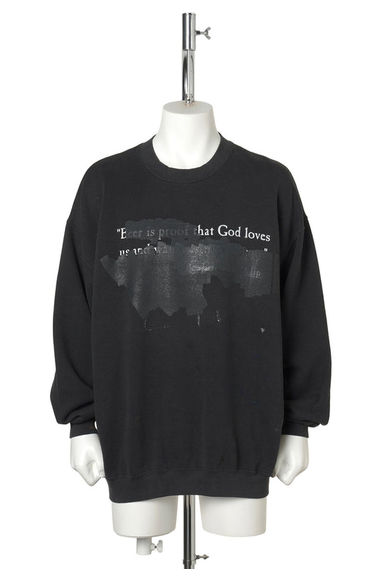 BUFFING / SWATSHIRT / BLACK