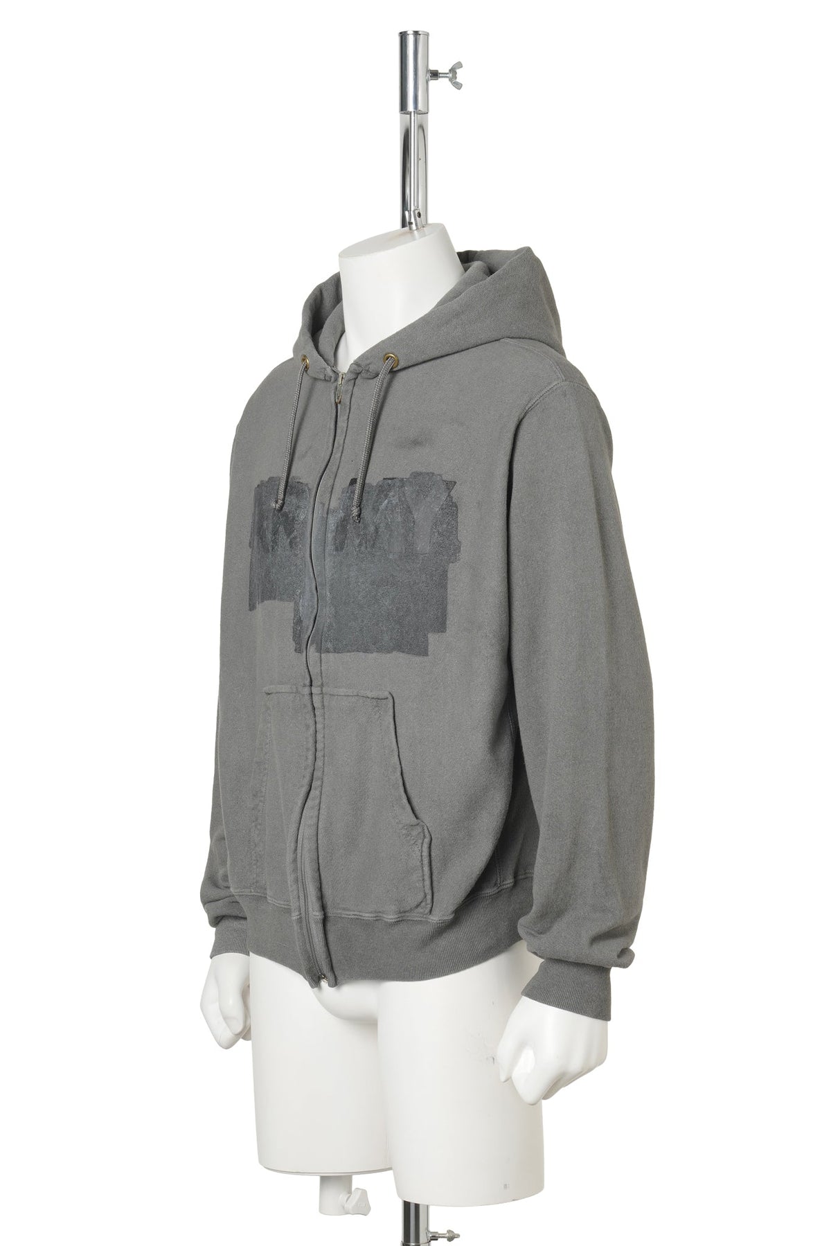 BUFFING / ARMY ZIP UP / CHARCOAL