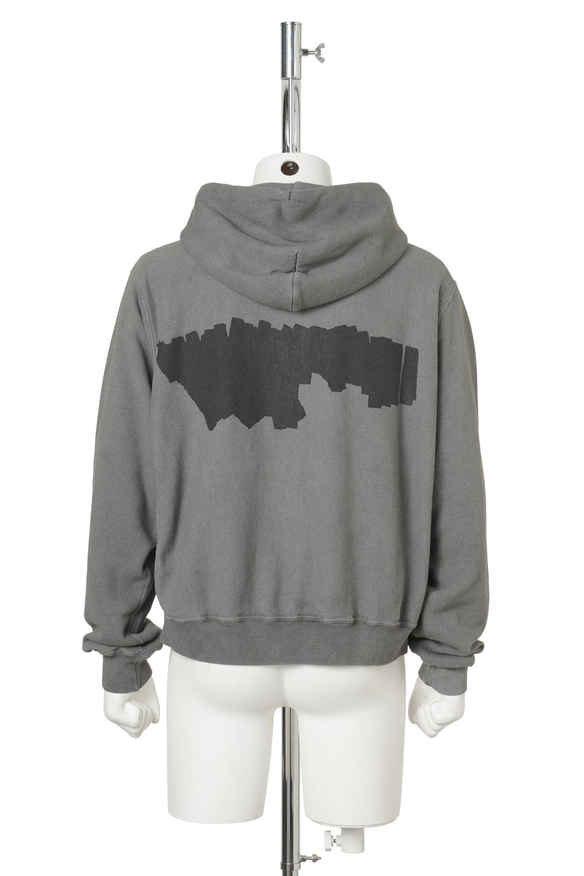 BUFFING / ARMY ZIP UP / CHARCOAL