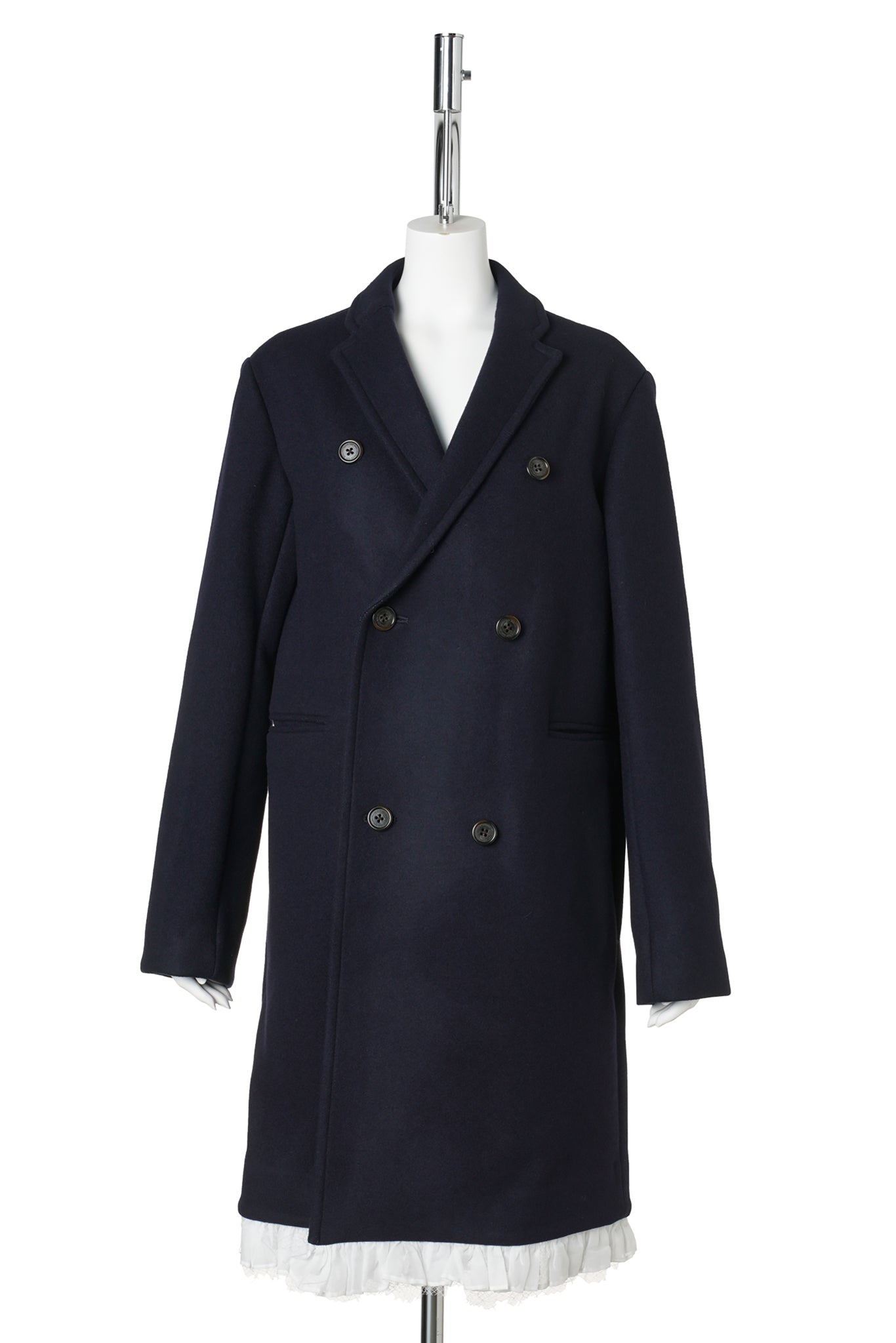 DOUBLE COAT / NAVY