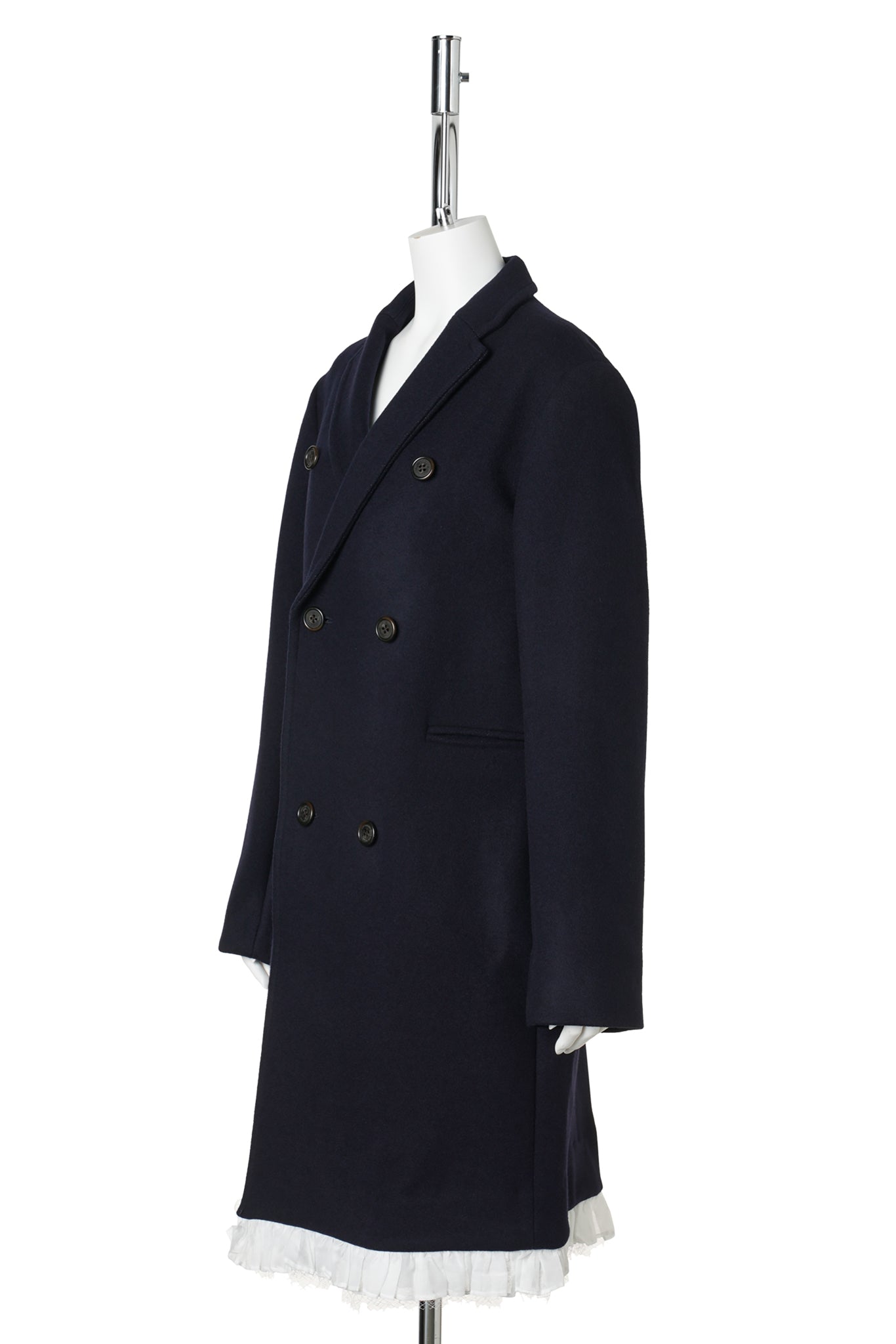 DOUBLE COAT / NAVY