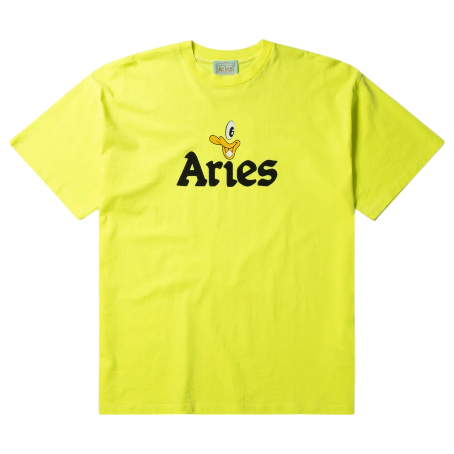 AGED AYE DUCK FLUORO SS TEE / SAFETY YELLOW