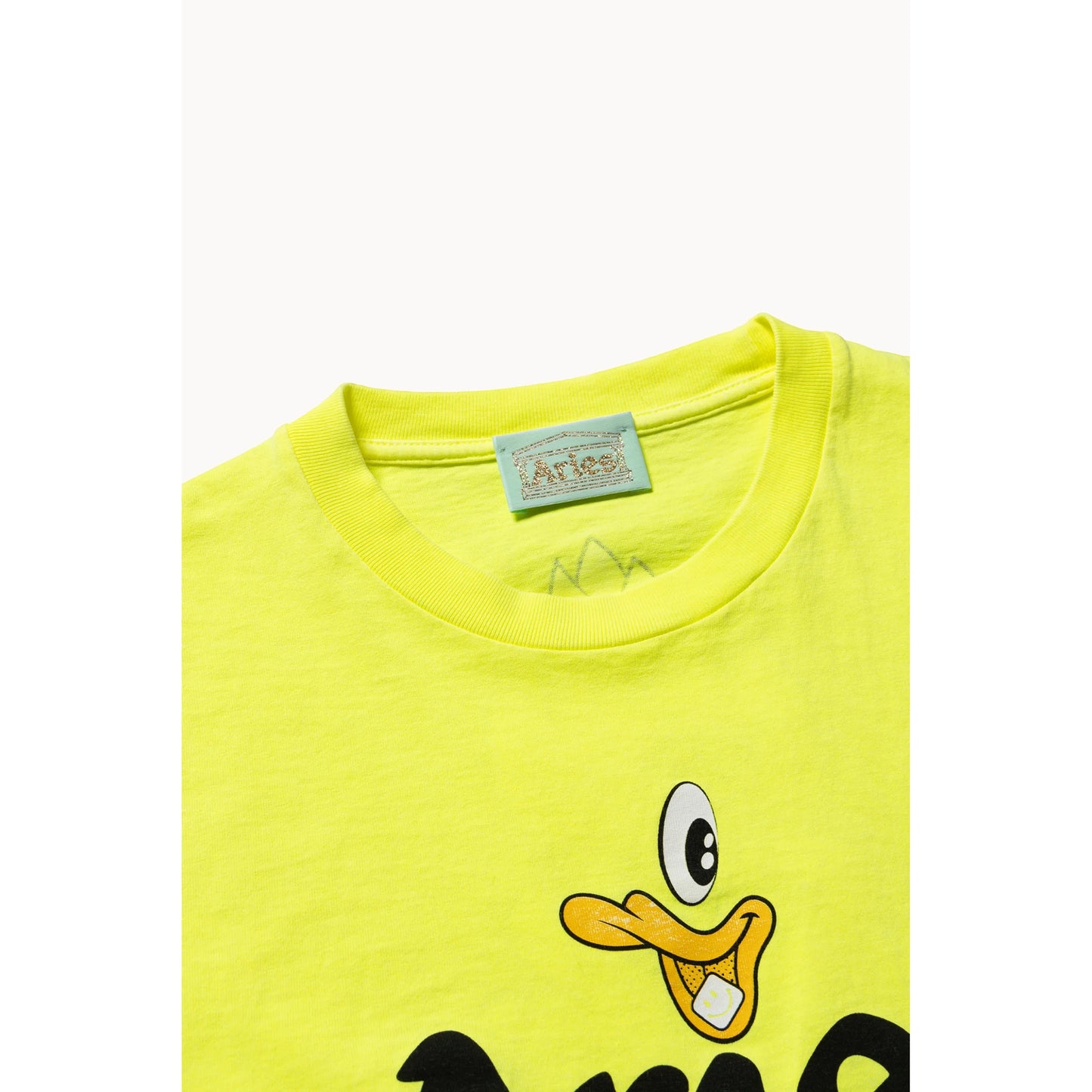 AGED AYE DUCK FLUORO SS TEE / SAFETY YELLOW