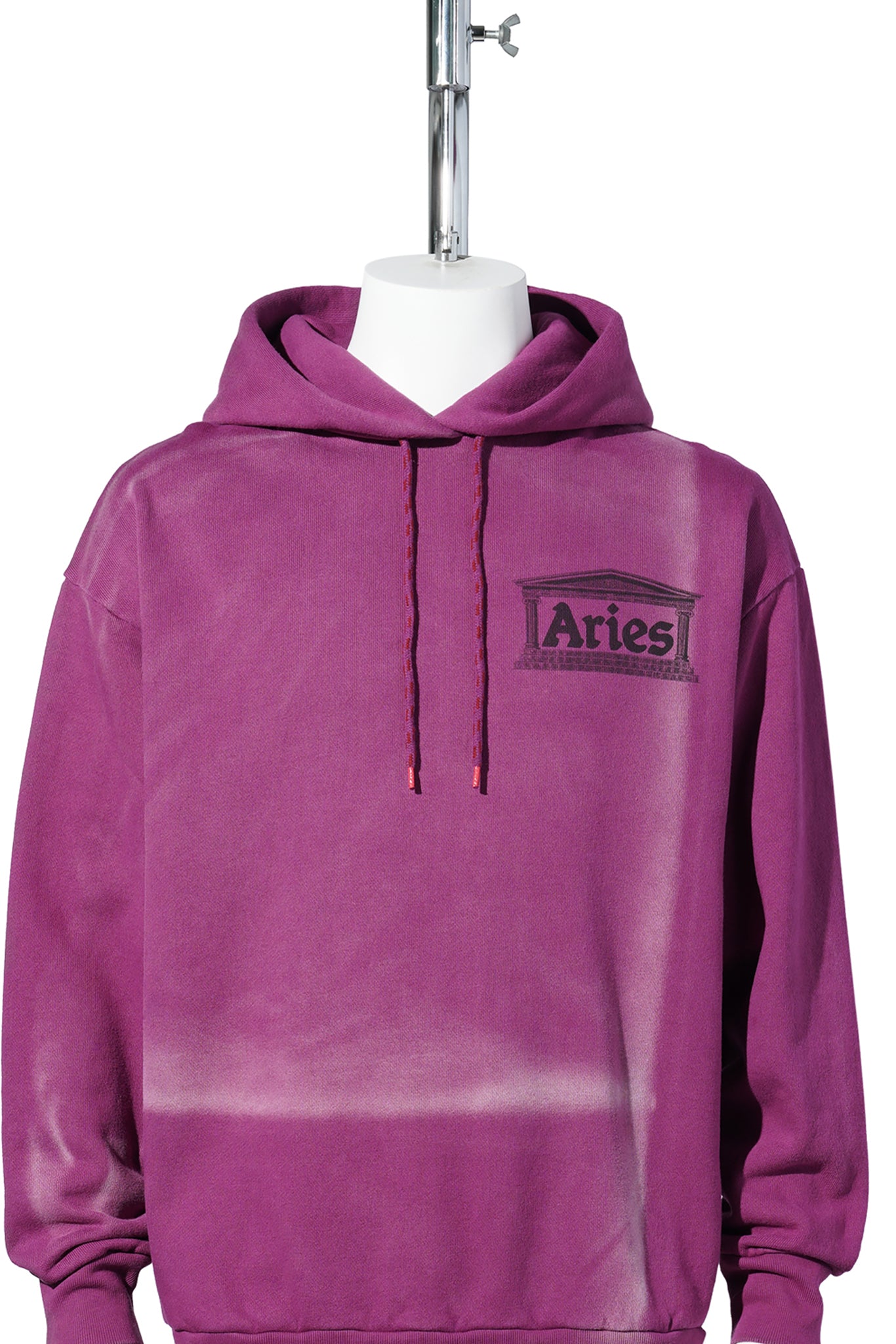 PREMIUM SUNBLEACHED TEMPLE HOODIE / PURPLE