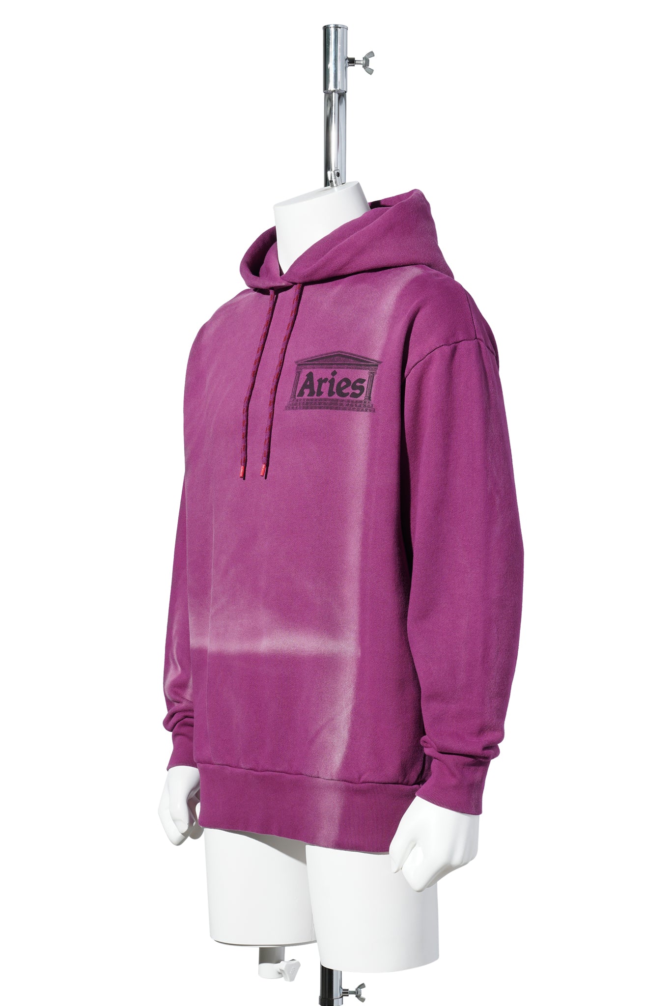 PREMIUM SUNBLEACHED TEMPLE HOODIE / PURPLE