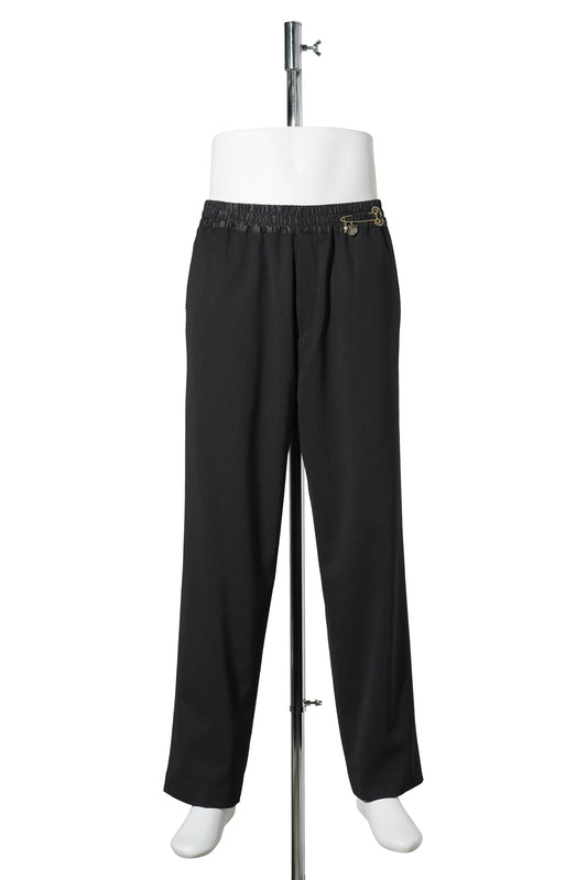 TAILORED SLACKER PANT / BLACK