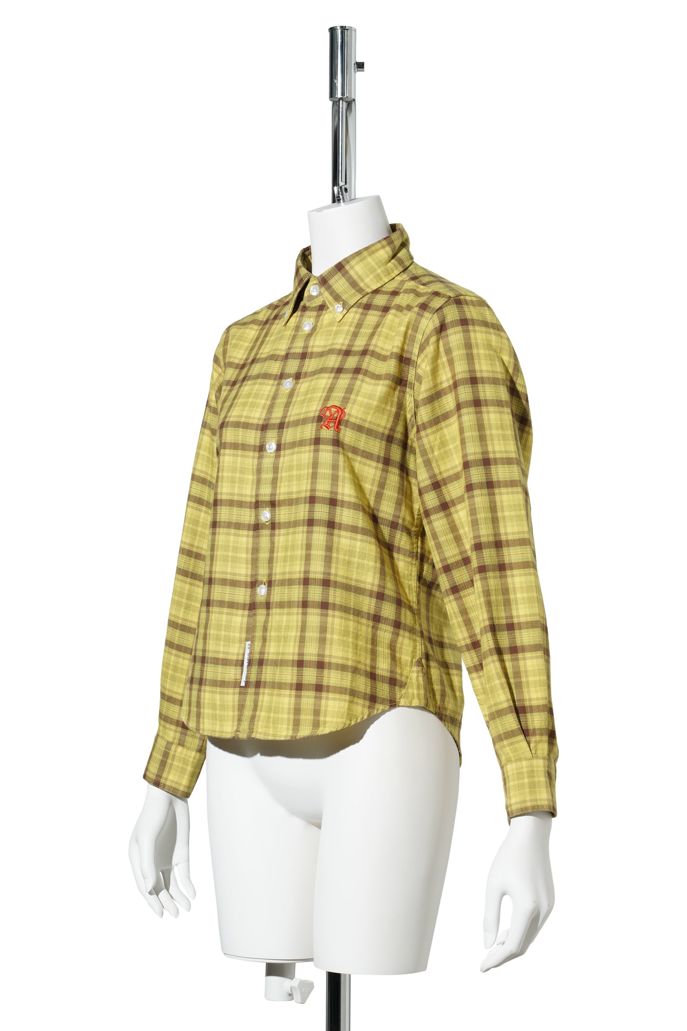 OVERDYED CLASSIC PLAID LS SHIRT / YELLOW