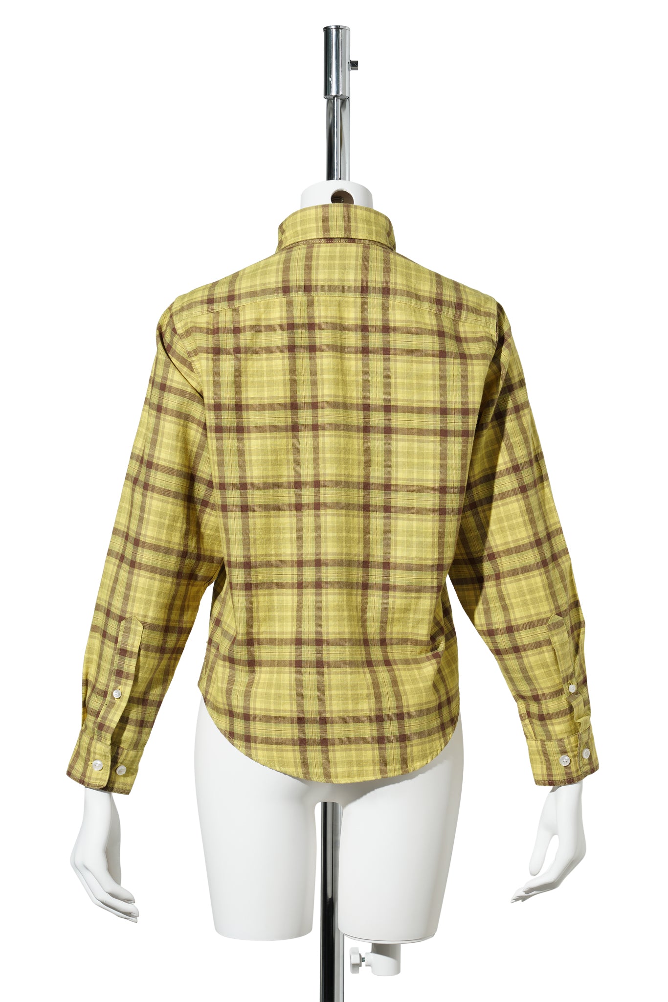 OVERDYED CLASSIC PLAID LS SHIRT / YELLOW