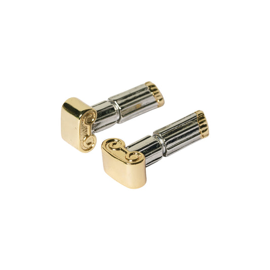 COLUMN STUD EARRING / SILVER/GOLD