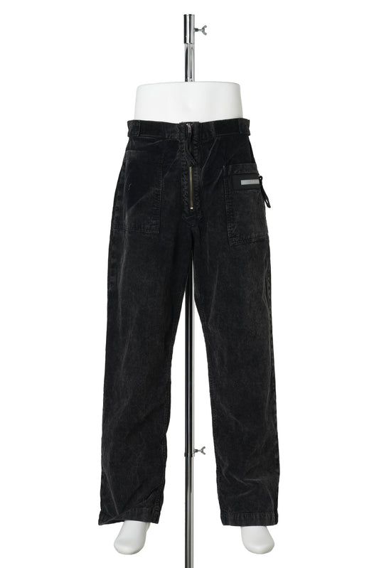 ACID CORDUROY WALKING PANT / GREY