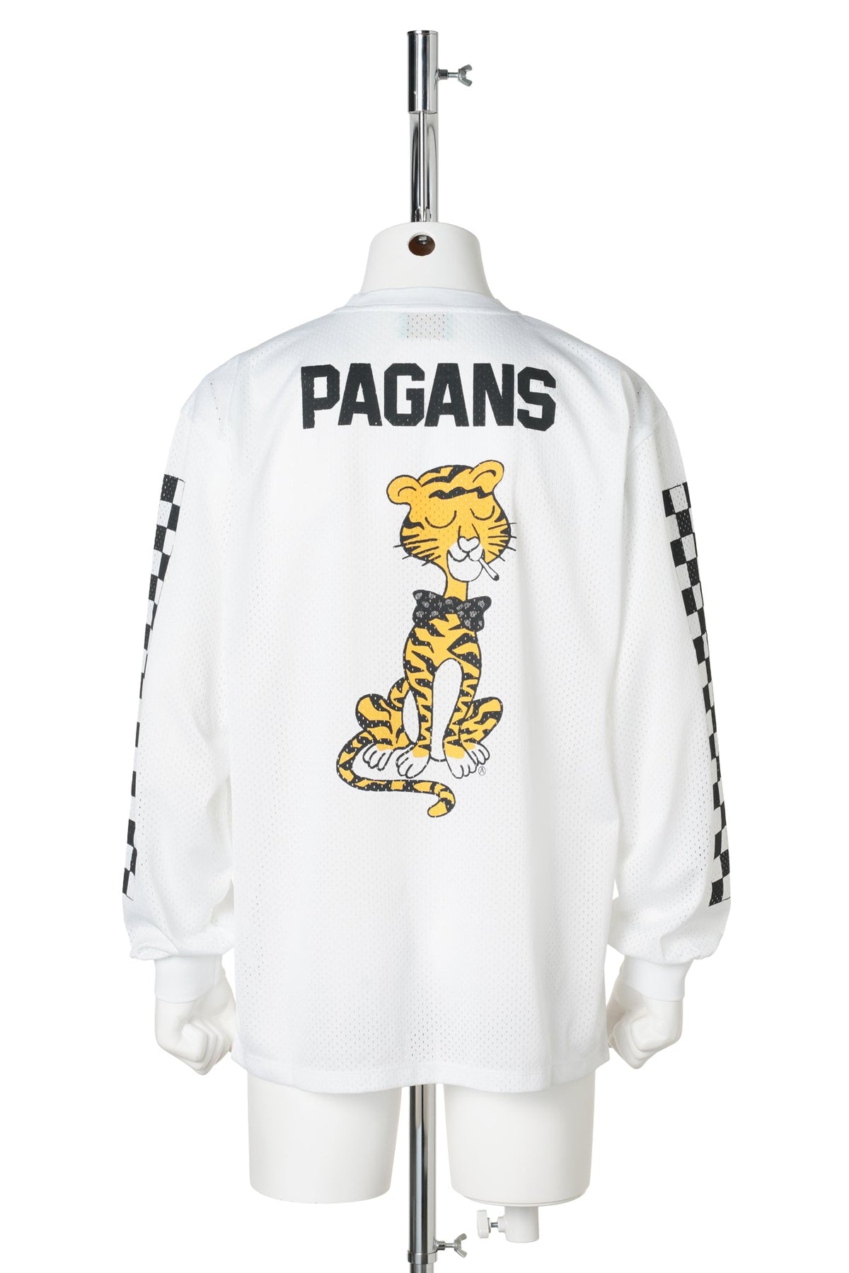 AIRTEX CARTOON PAGANS LS TEE / WHITE