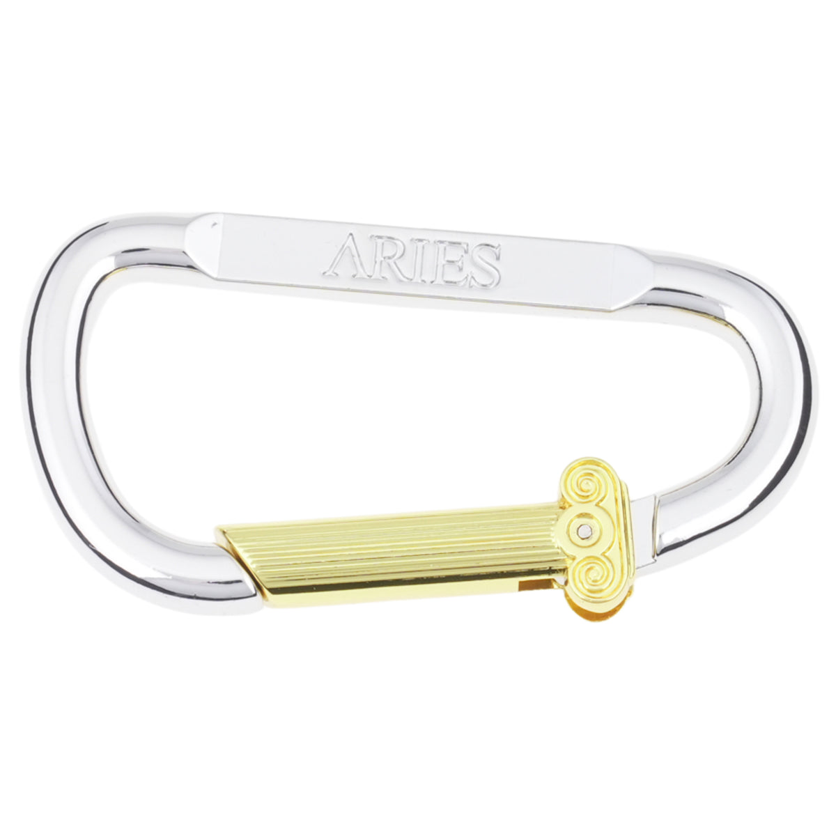 COLUMN CARABINER / SILVER/GOLD