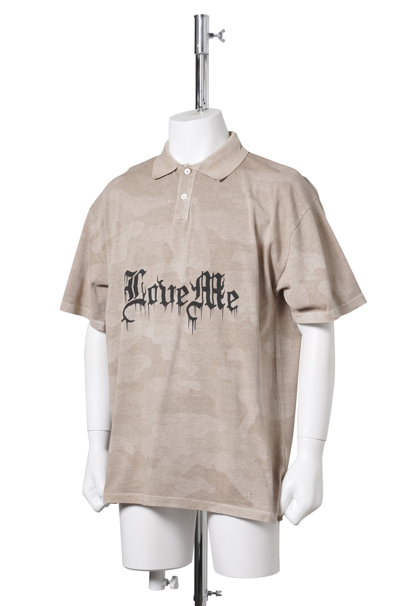 AGED ANGEL CAMO SS POLO SHIRT / DESERT