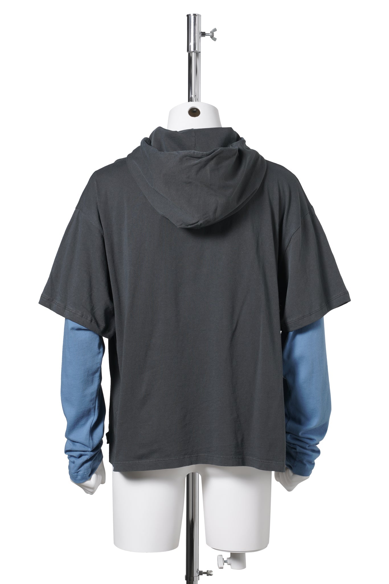 WARRIOR OF SADNESS HOODED LS TEE / MULTI