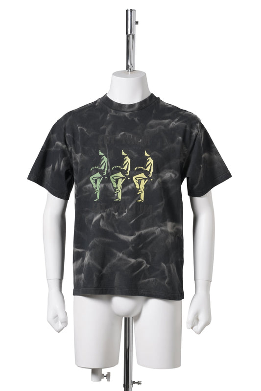 SPRAYED VALIUM SS TEE / MULTI