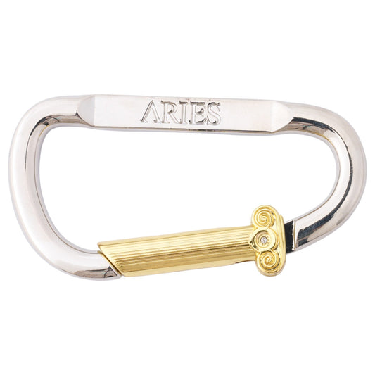 COLUMN CARABINER / SILVERGOLD