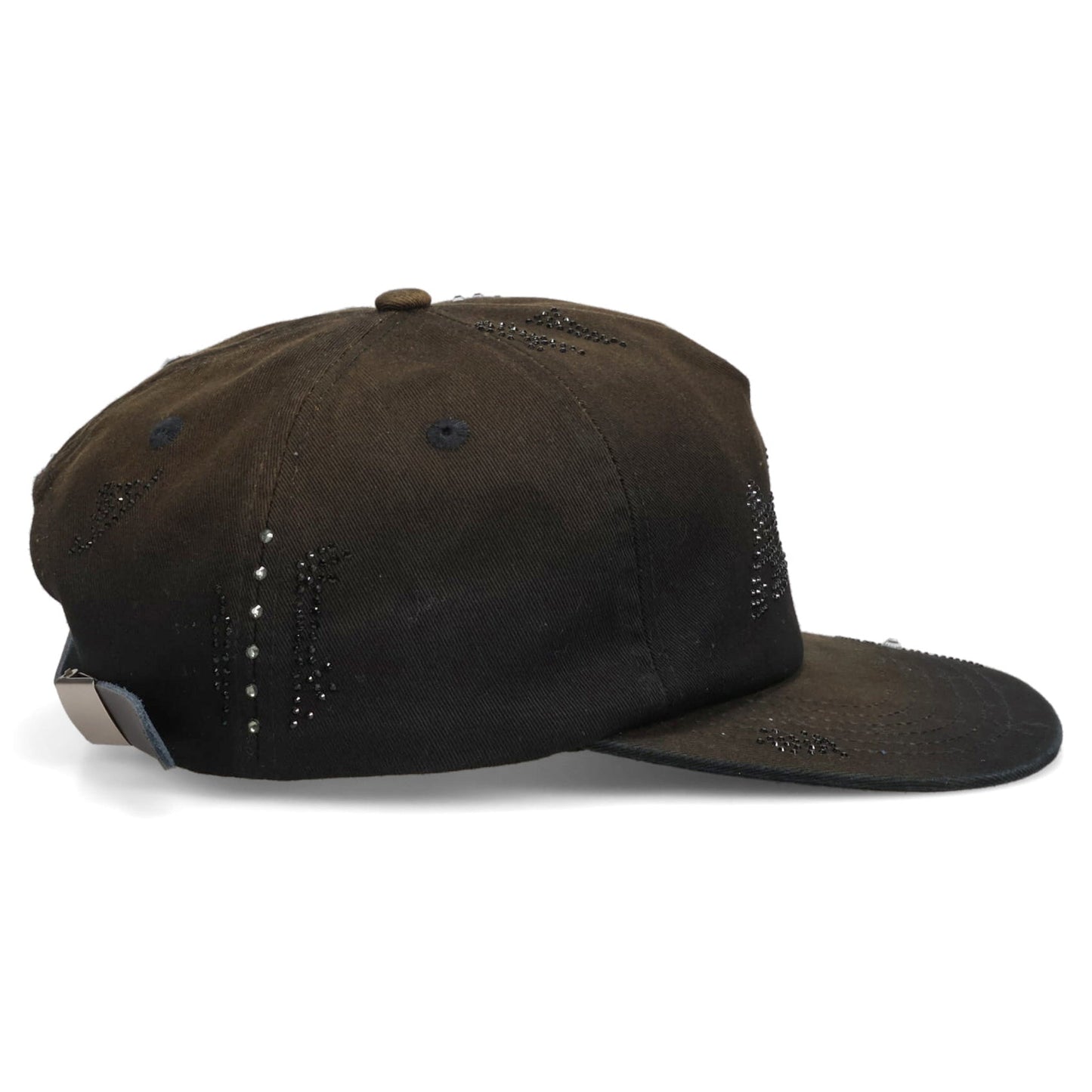 DISTRESSED DIAMANTE CAP / BLACK