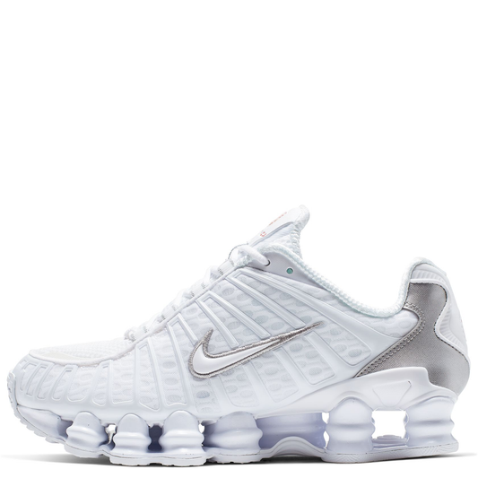 W SHOX TL / 100:WHITE/WHITE-METALLIC SILVER