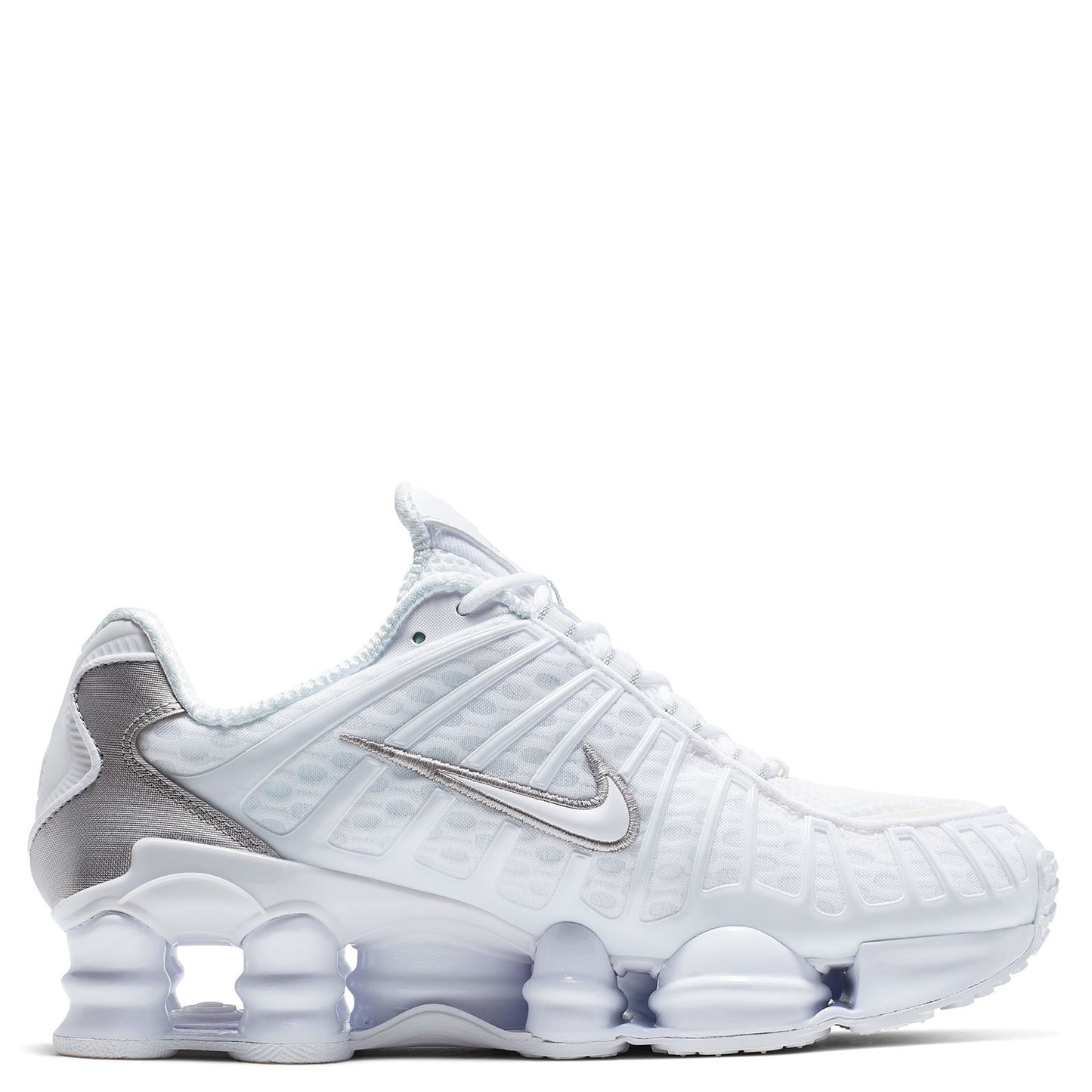 W SHOX TL / 100:WHITE/WHITE-METALLIC SILVER