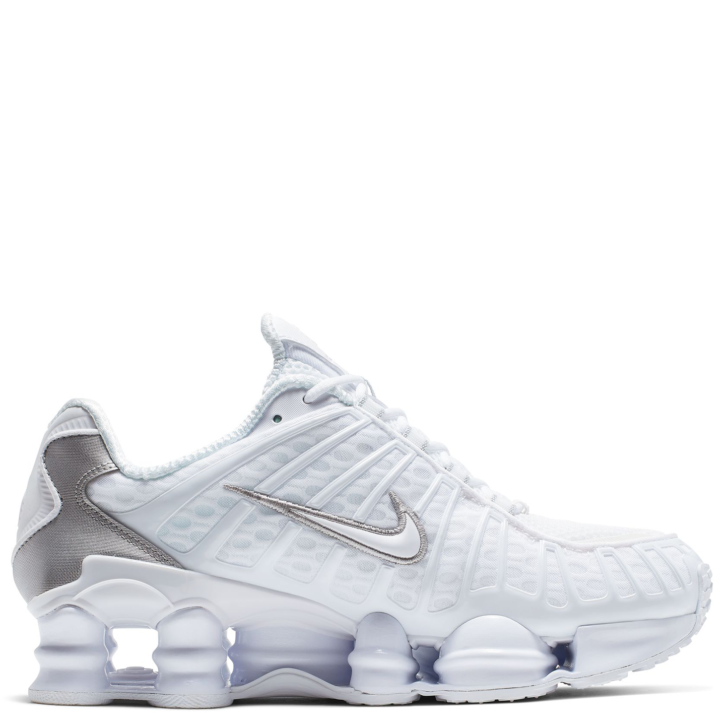 W SHOX TL / 100:WHITE/WHITE-METALLIC SILVER