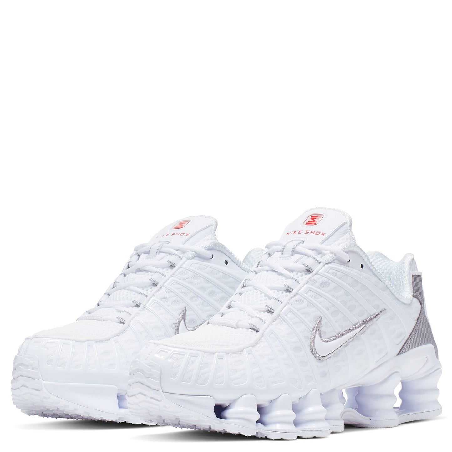 W SHOX TL / 100:WHITE/WHITE-METALLIC SILVER