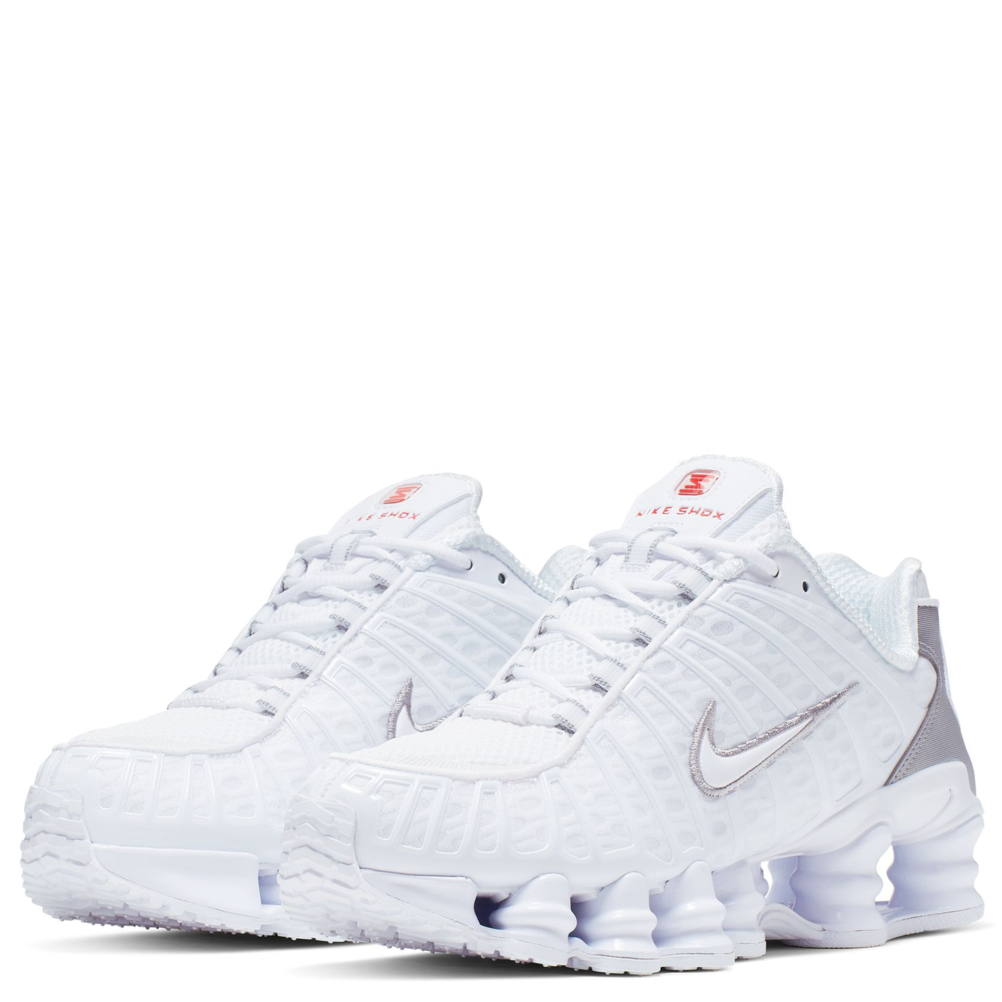 W SHOX TL / 100:WHITE/WHITE-METALLIC SILVER