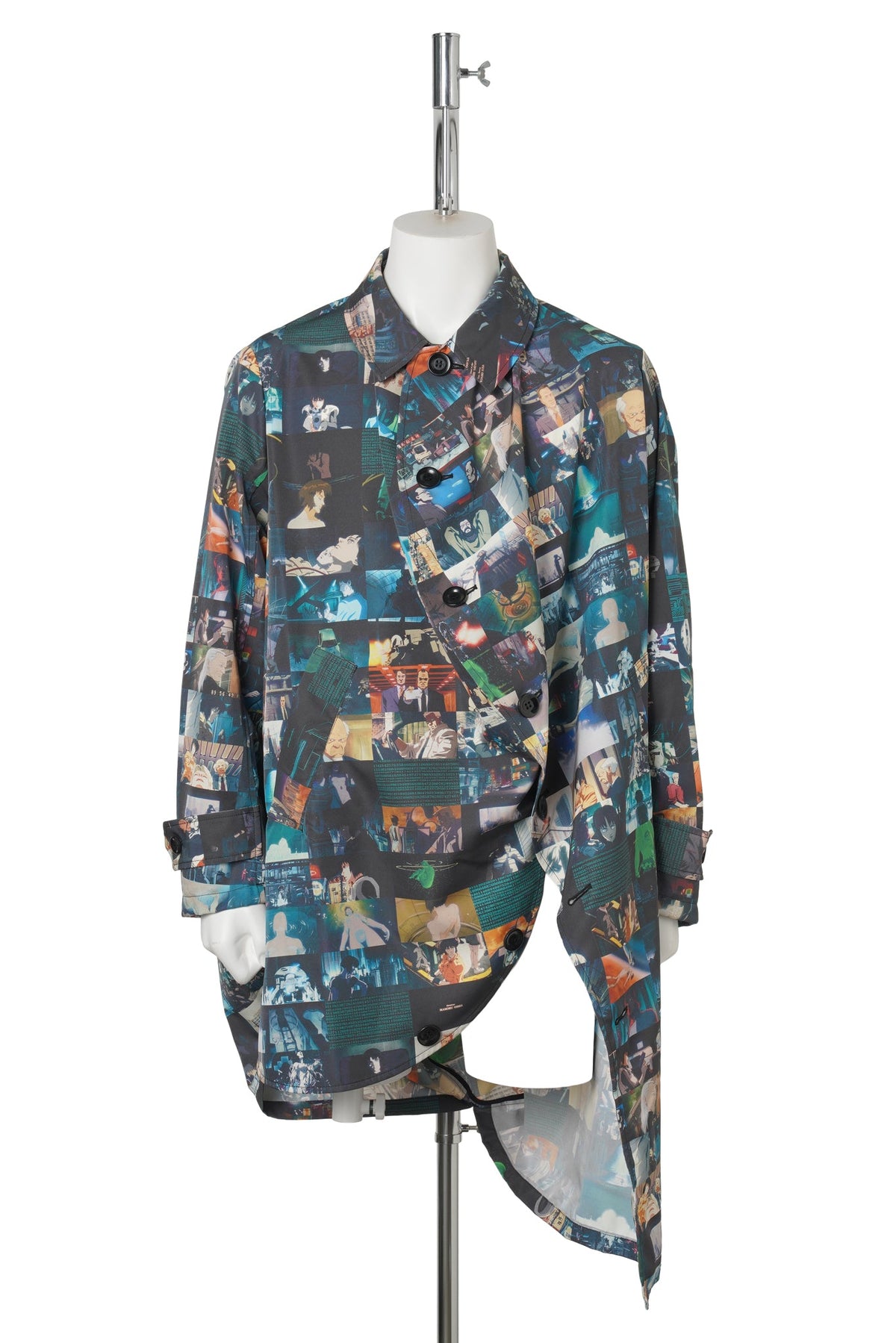 GITS SCENE MONTAGE BALL COAT / BLACK