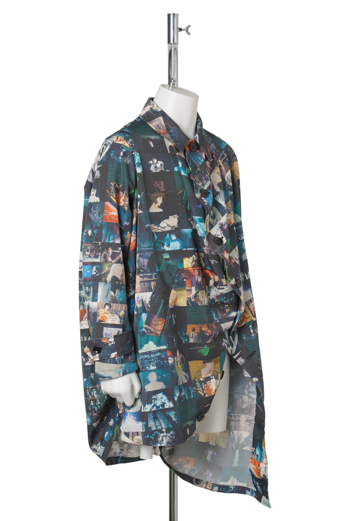 GITS SCENE MONTAGE BALL COAT / BLACK