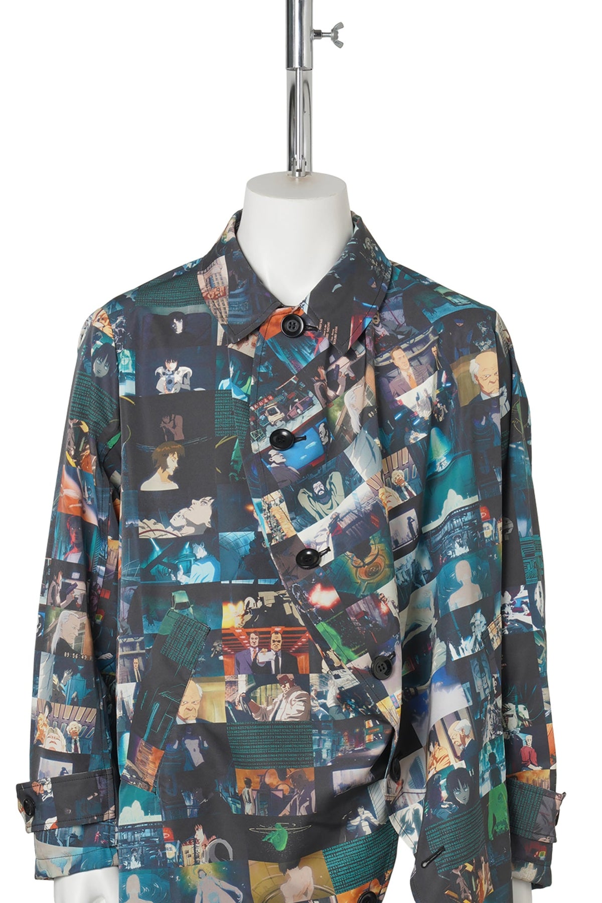 GITS SCENE MONTAGE BALL COAT / BLACK