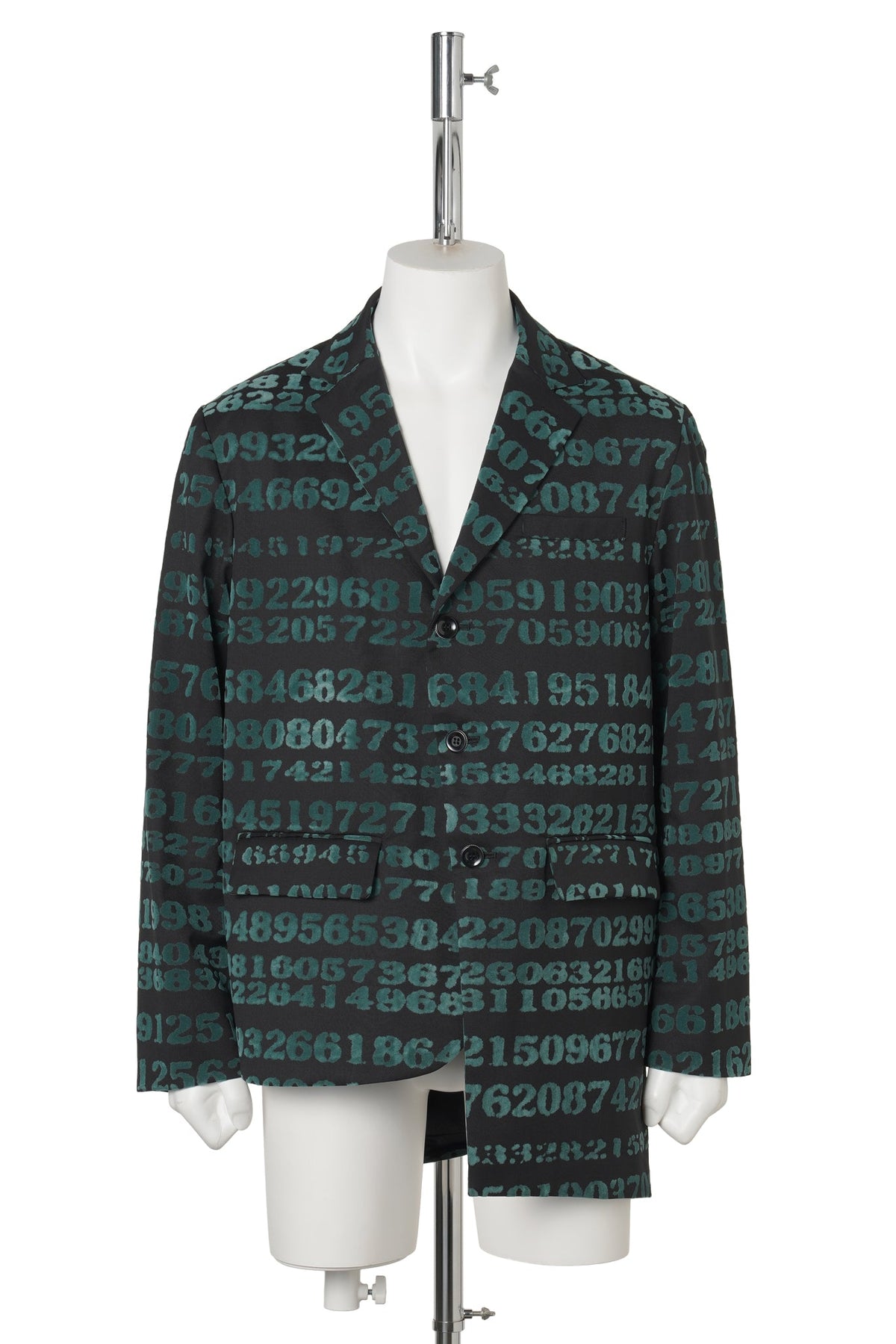 GITS DIGITAL CODE BALL JACKET / BLACK