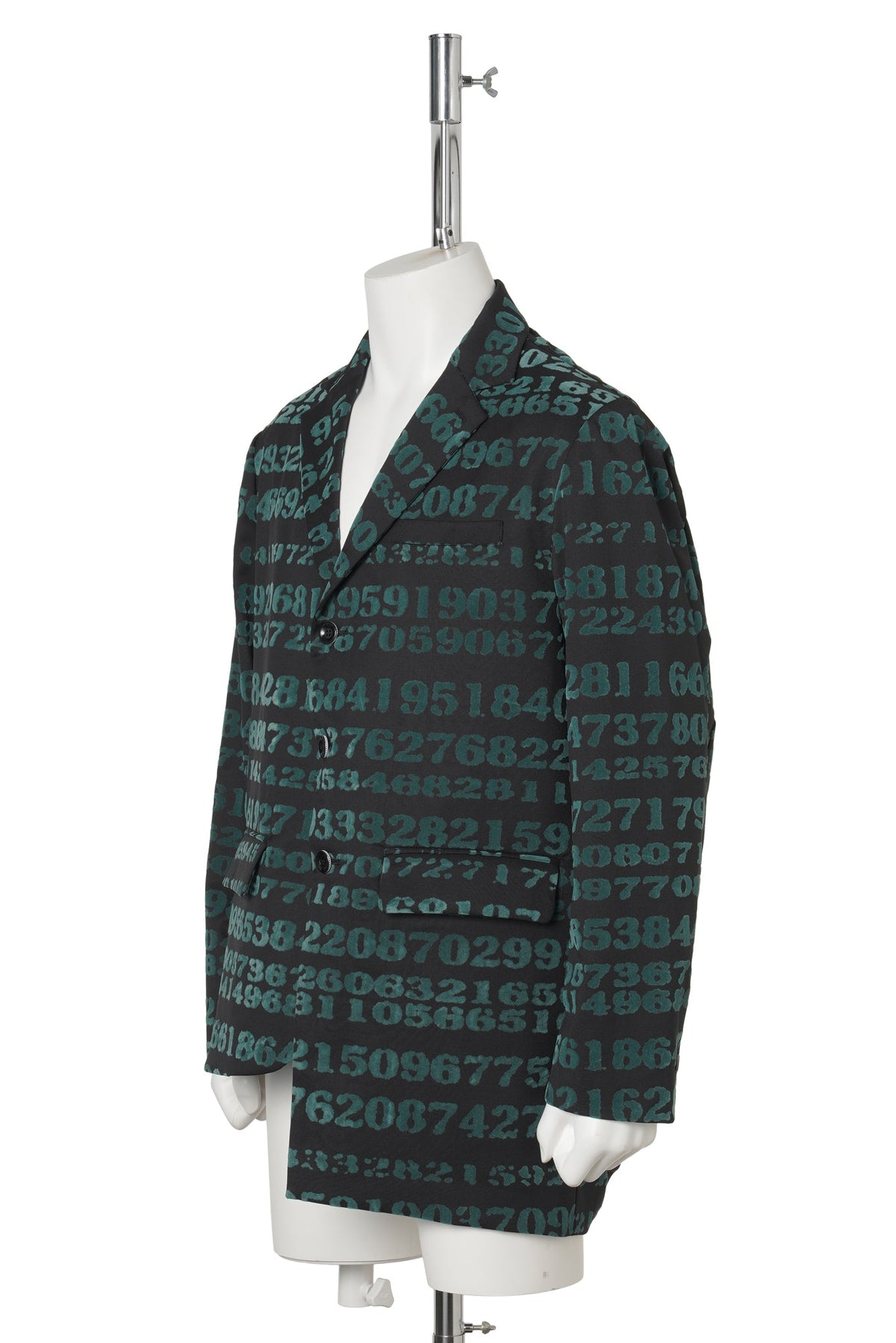 GITS DIGITAL CODE BALL JACKET / BLACK