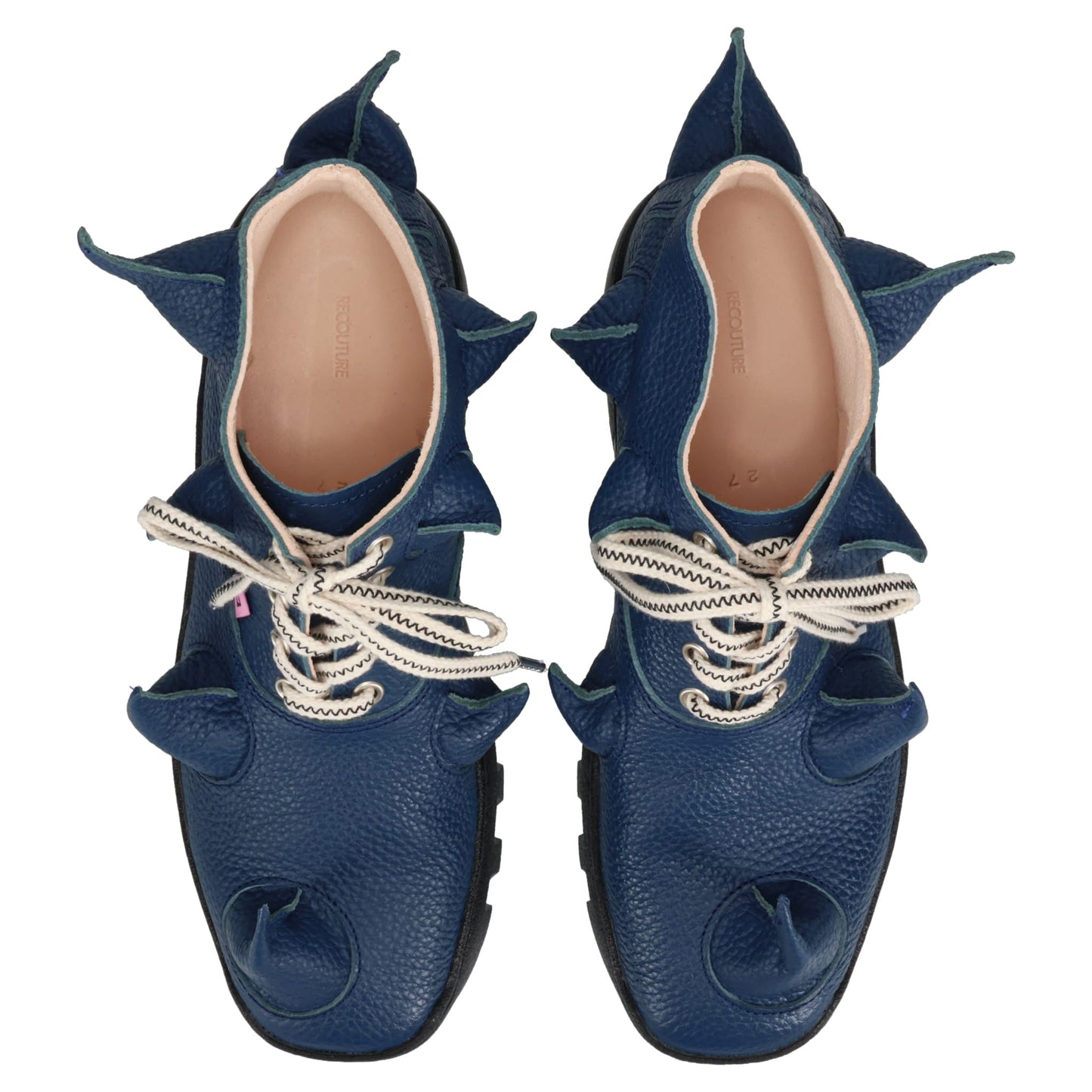 ANTLER BOOTS / BLUE LEATHER