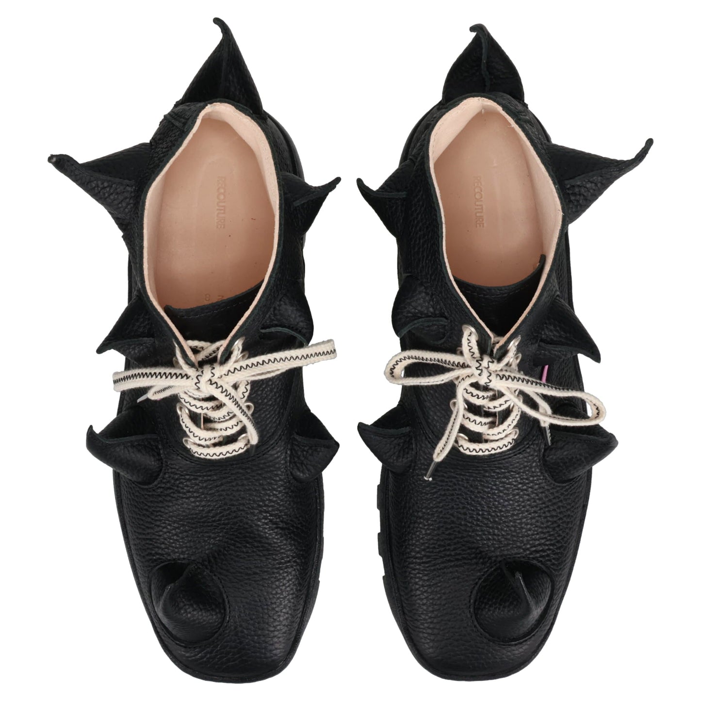 ANTLER BOOTS / BLACK LEATHER