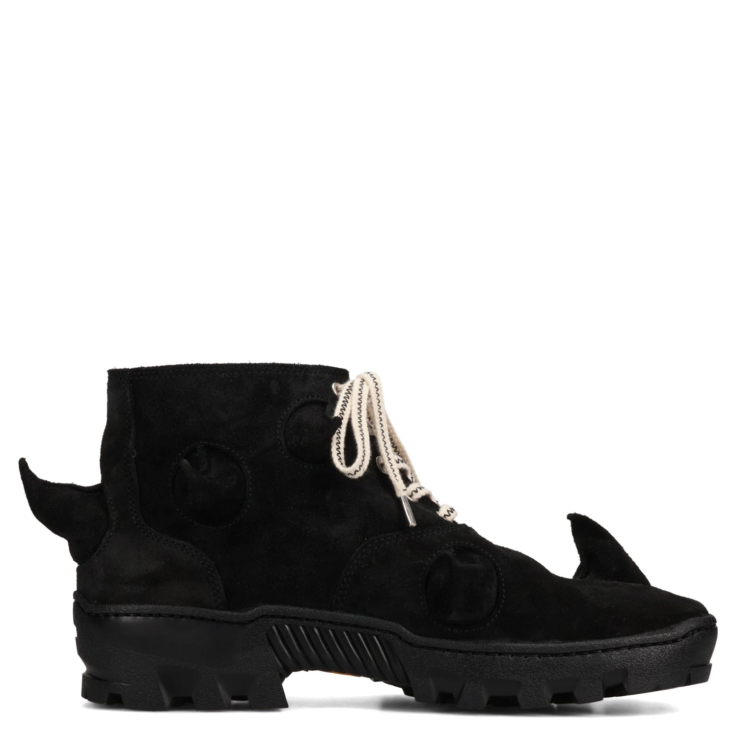 ANTLER BOOTS / BLACK SUEDE