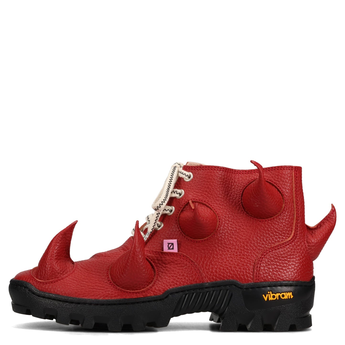 ANTLER BOOTS / RED LEATHER