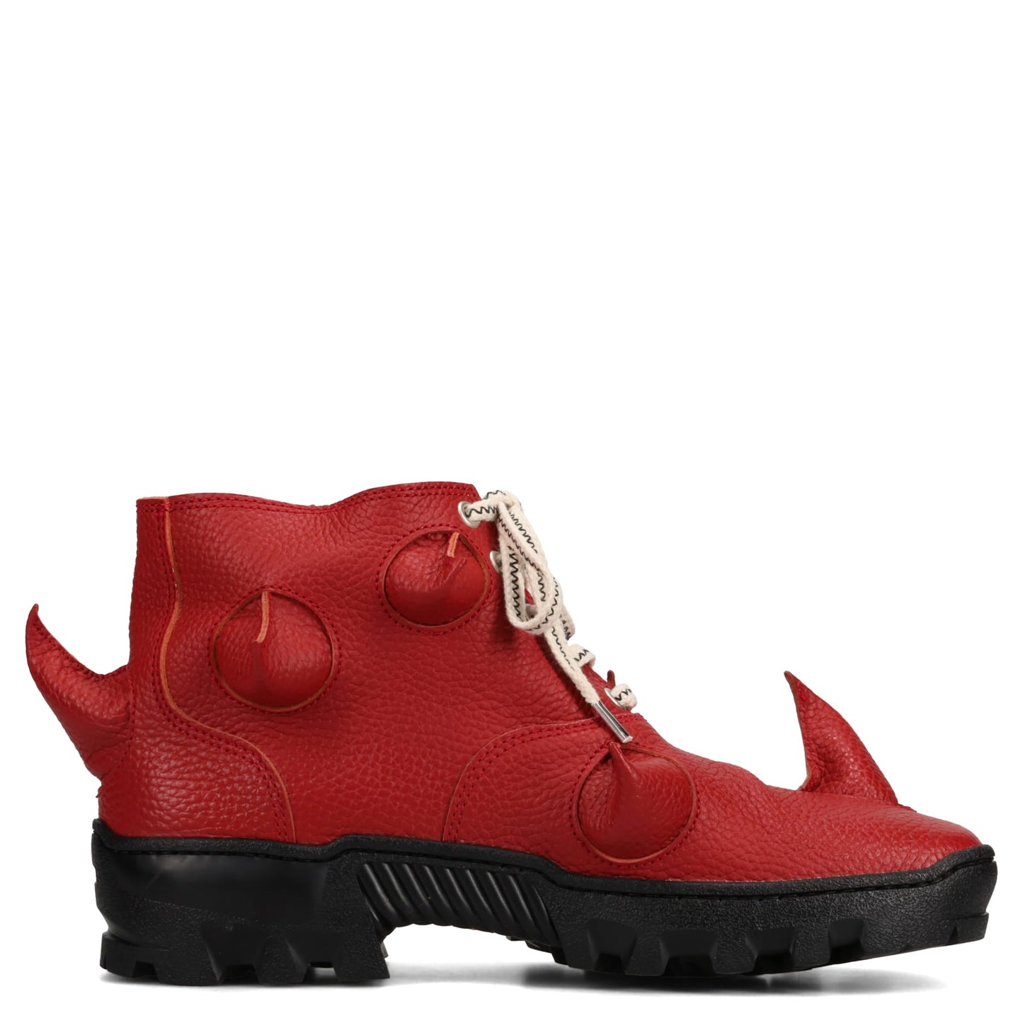 ANTLER BOOTS / RED LEATHER