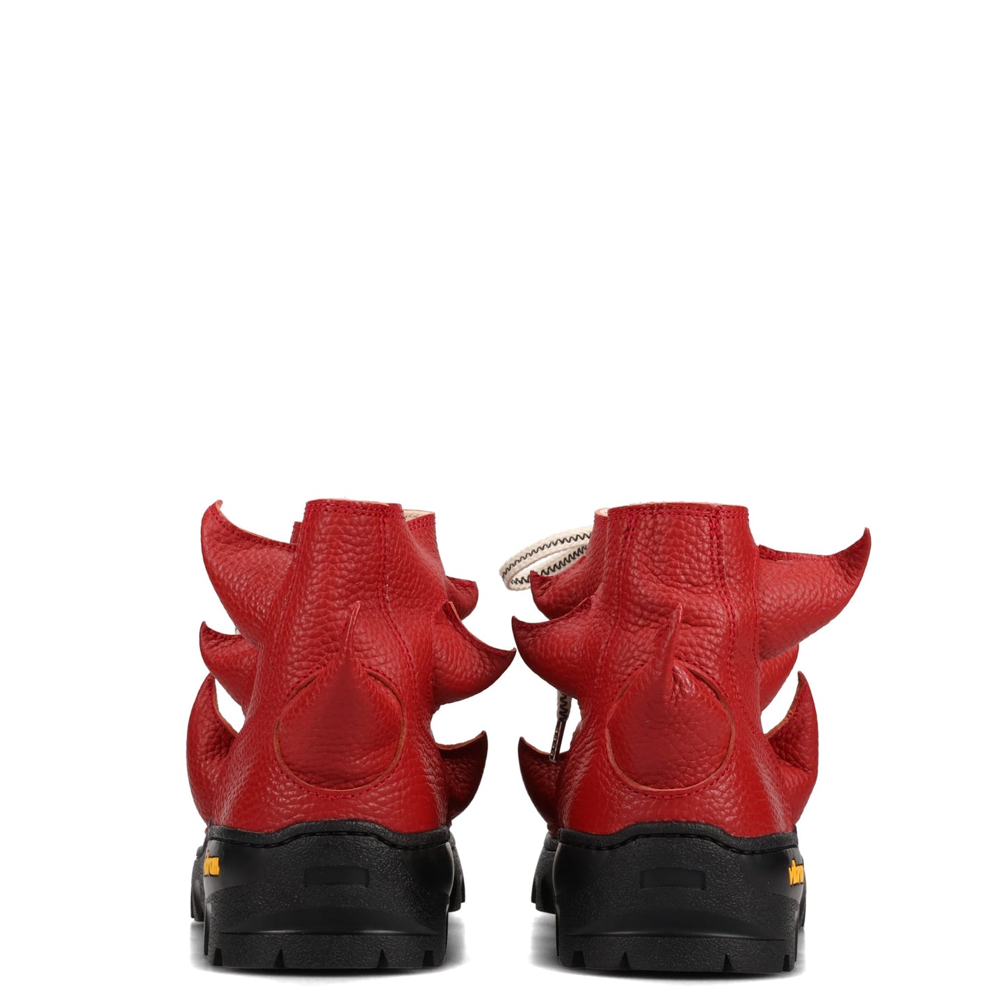 ANTLER BOOTS / RED LEATHER