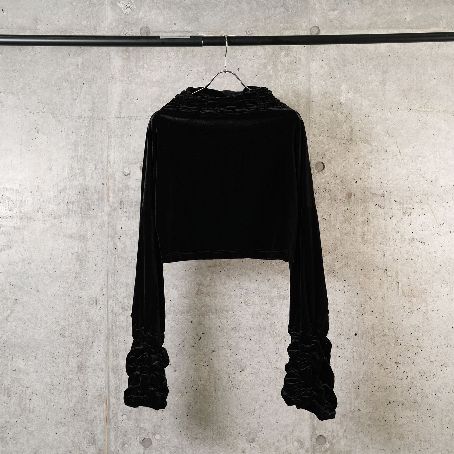 SMOCK SHIRT / BLACK